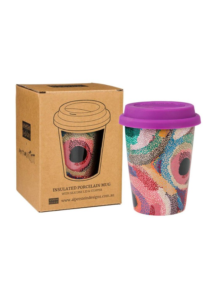 Insulated Coffee Mug - Marianne Burton (with box