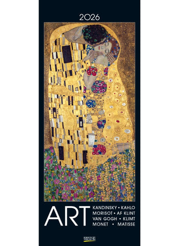ART Large vertical Calendar 2026