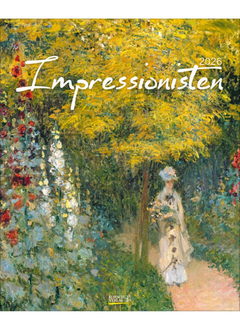 Impressionists Large Wall Calendar 2026