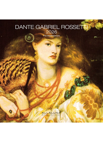 Rossetti - the Masterpieces Wall Calendar 2026 - front