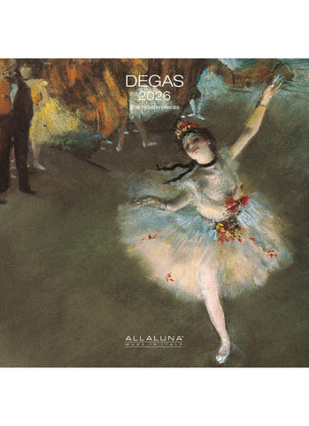 Degas - the Masterpieces Wall Calendar 2026 - front