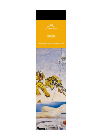 Dali Bookmark Calendar 2026