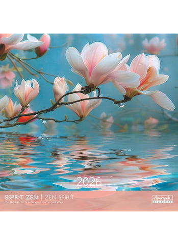 Zen Spirit Wall Calendar 2026