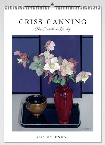 Criss Canning Large Wall Calendar 2025 (Format One)
