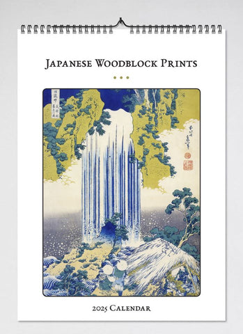 Japanese Woodblock Prints Wall Calendar 2025