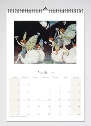 Ida Rentoul Outhwaite Wall Calendar 2025 - month