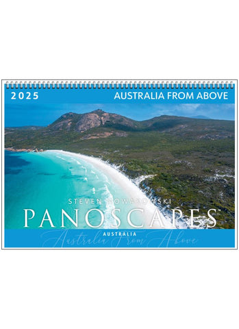 Australia From Above Panoscapes Wall Calendar 2025