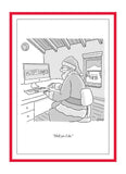 New Yorker Cartoon Christmas Card - Accept Cookies