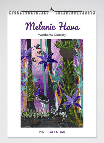 Melanie Hava - Waribarra Country Wall Calendar 2025