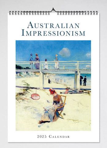 Australian Impressionism Wall Calendar 2025