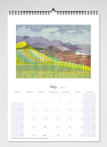 Angela Newberry Wall Calendar 2025 - month