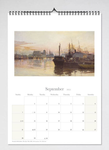 Australian Impressionism Wall Calendar 2025 - month