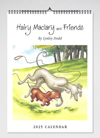 Hairy Maclary by Lynley Dodd Wall Calendar 2025