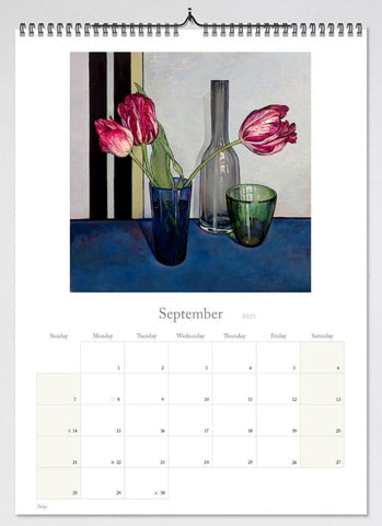 Criss Canning Large Wall Calendar 2025 (Format One) - month