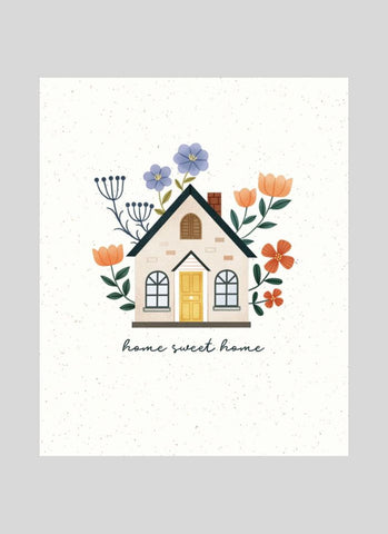 UWP Luxe 3D Pop-up Card - Home Sweet Home - front