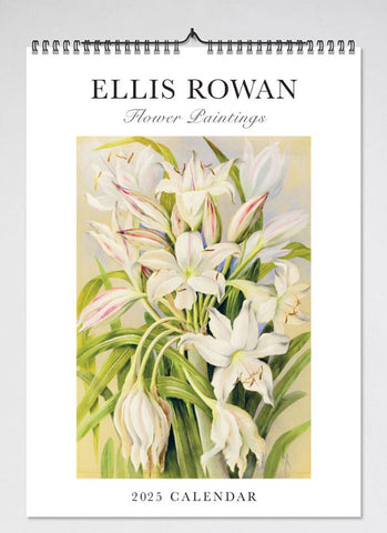 Ellis Rowan Flower Paintings Wall Calendar 2025