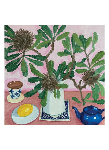 Melanie Vugich - Wild Banksias and Lemon Tea