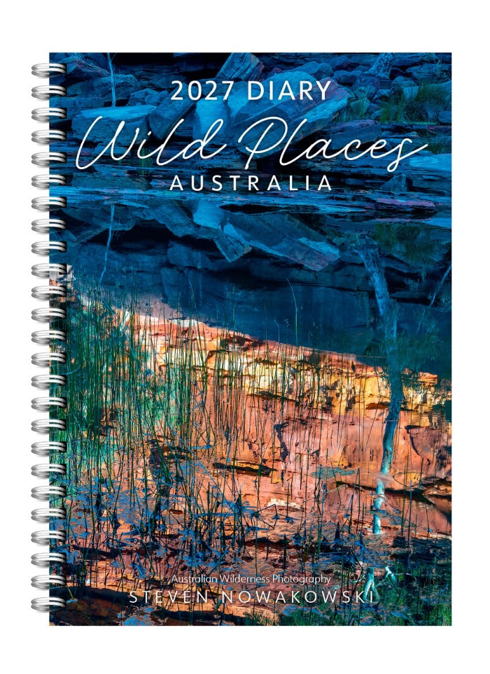 2027 Wild Places Australia diary with nature-themed cover