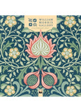 William Morris Gallery calendar cover with floral design and brand logo.