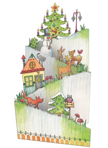 Advent Calendar Poster - Woodland Animals