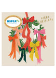 RSPCA Charity Christmas Card Pack - Wreath of Ribbons