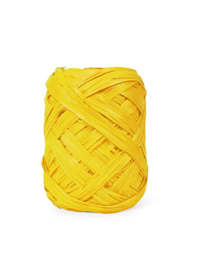 Yellow raphiella for gift wrapping from InkyCo