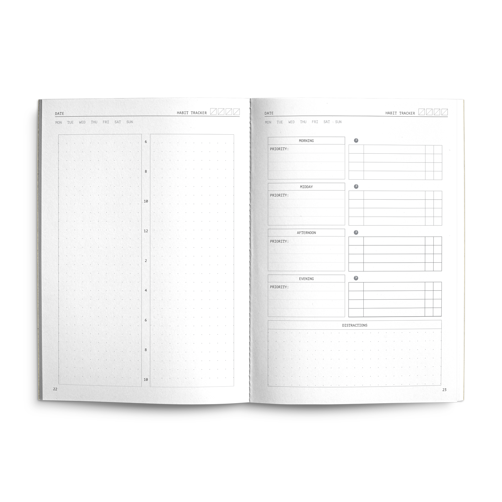 Fast Brain Friend planner from Creators Friend