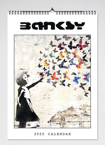 Banksy Wall Calendar 2025