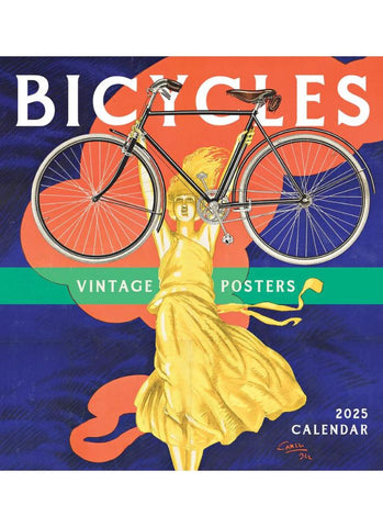 Bicycles: Vintage Posters Wall Calendar 2025