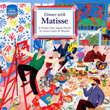 Cover of jigsaw puzzle box for Dinner with Matisse