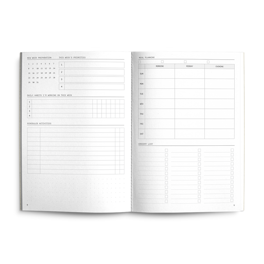 Fast Brain Friend planner from Creators Friend