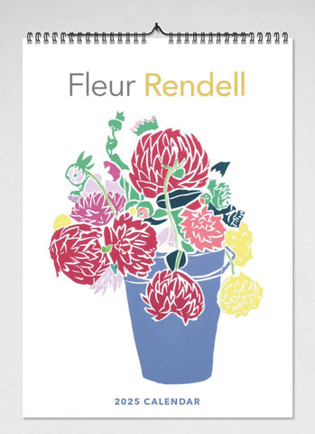 Fleur Rendell Wall Calendar 2025