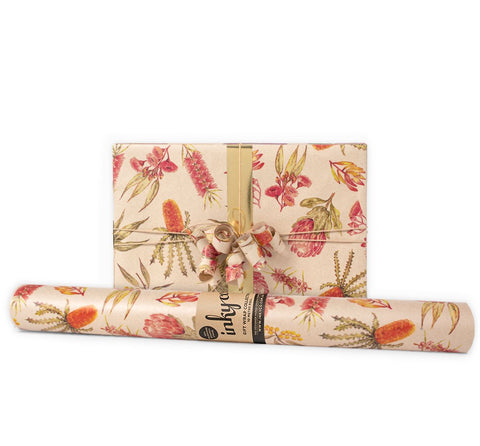 Flora Australis Kraft 5 wrapping paper roll.