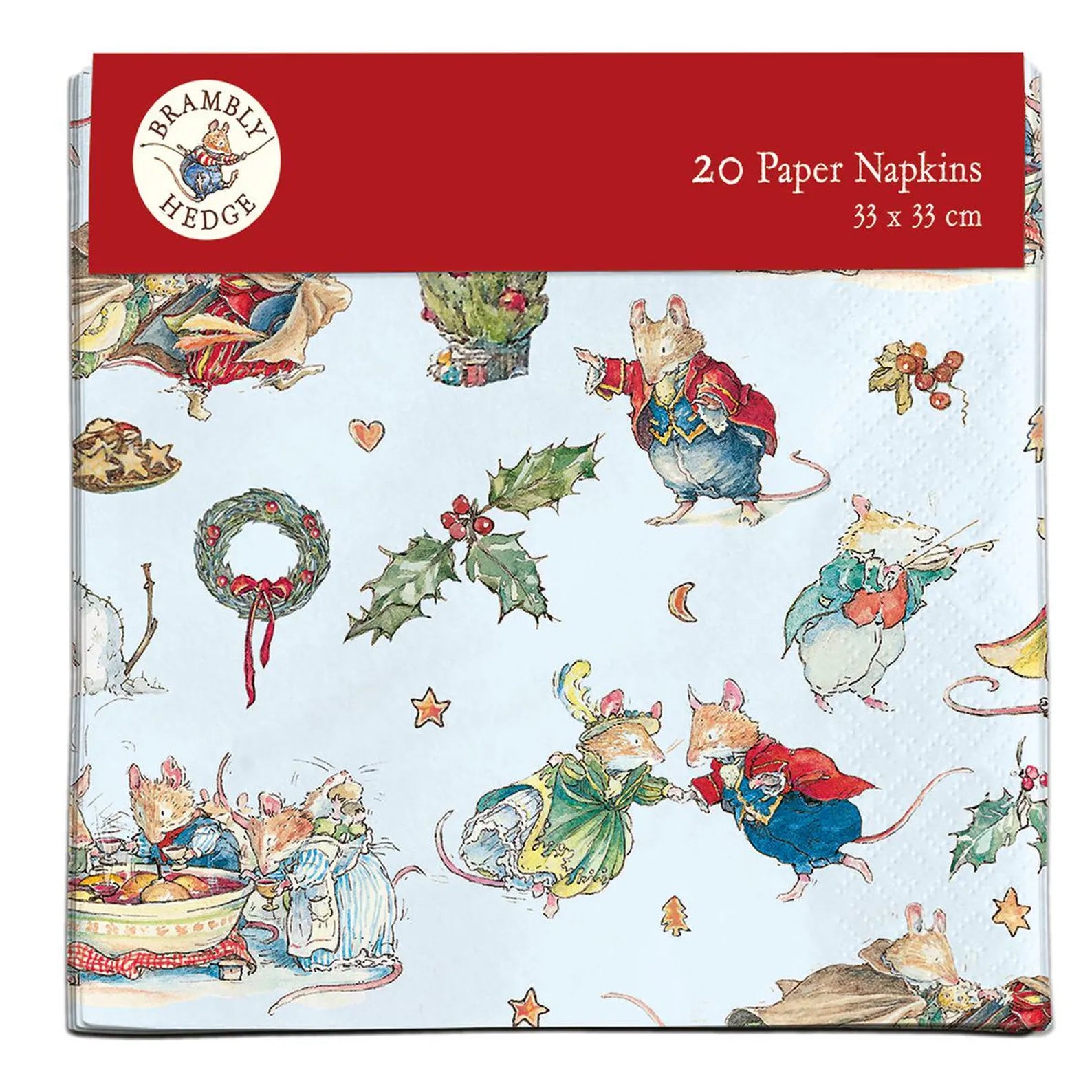 Brambly Hedge Christmas Napkins