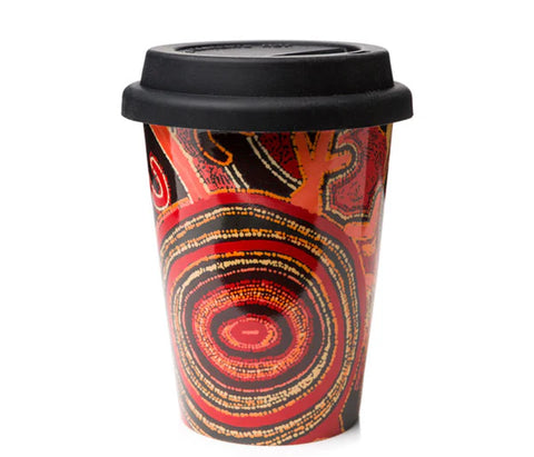 Insulated Coffee Mug - Theo Hudson (one of 3 views of the artwork)