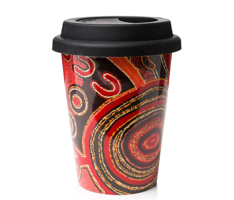 Insulated Coffee Mug - Theo Hudson (one of 3 views of the artwork)