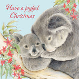 RSPCA Charity Christmas Card Pack - Joyful Koalas