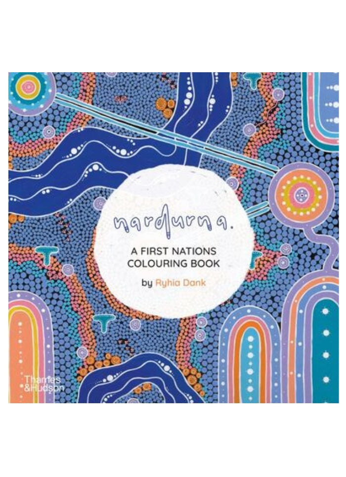 The First Nations colouring book with art by Ryhia Dank