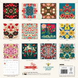 Collection of floral and nature-themed calendar designs for 2027.