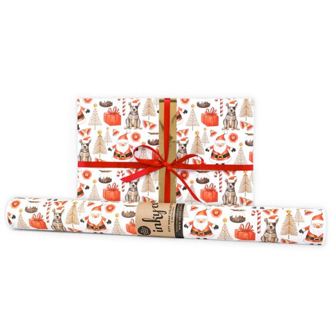 Outback Christmas wrapping paper 5 m roll.