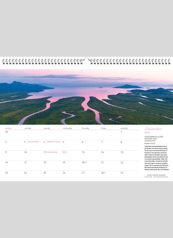 Wild Places Australia Large Wall Calendar 2025 - month 2