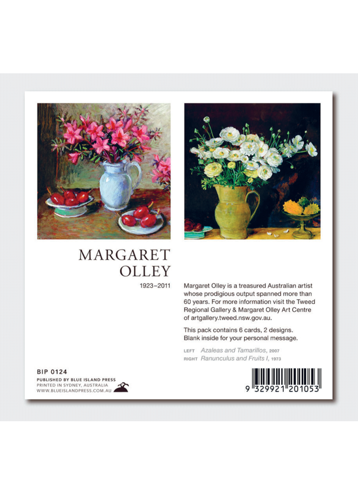 Margaret Olley Card Pack - Azaleas & Ranunculus