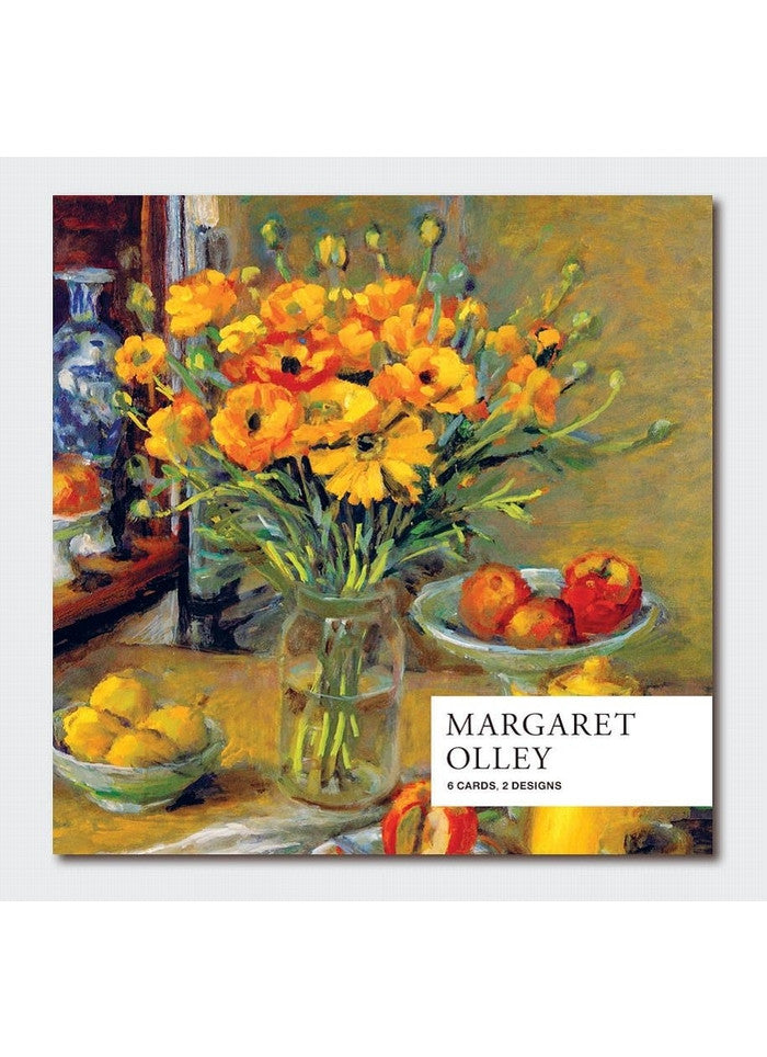 Margaret Olley Card Pack - Delphiniums & Ranunculus