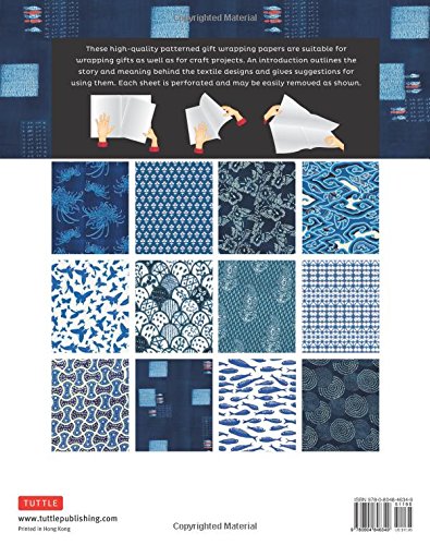 Blue and White Gift Wrapping Papers