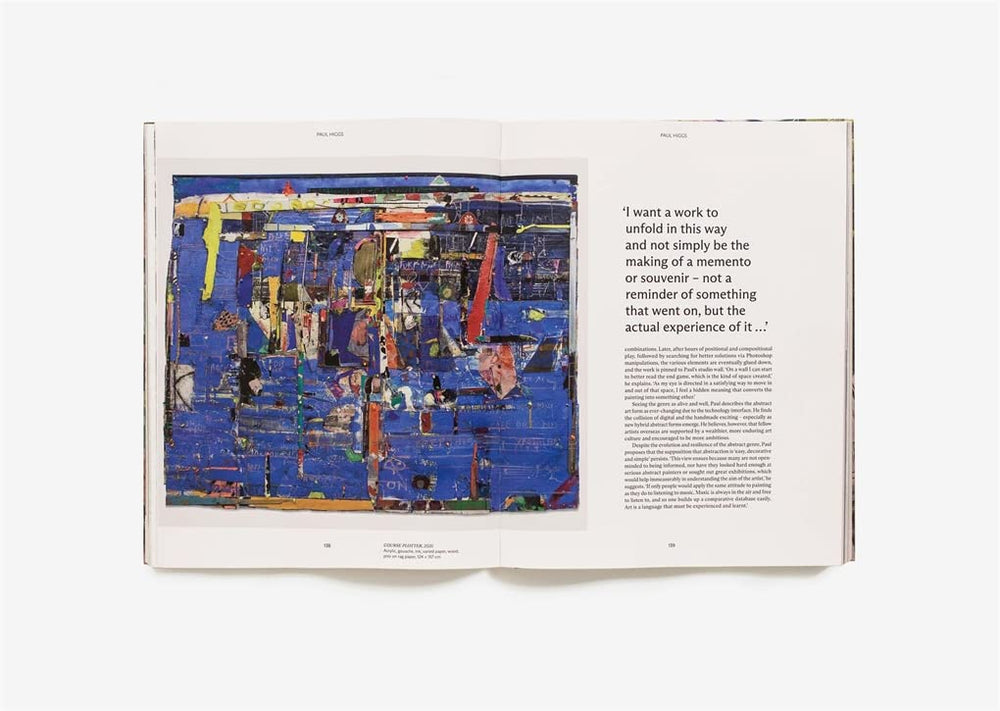 AUSTRALIAN ABSTRACT: Contemporary Abstract Painting by Amber Cresswell Bell (HB) - pages