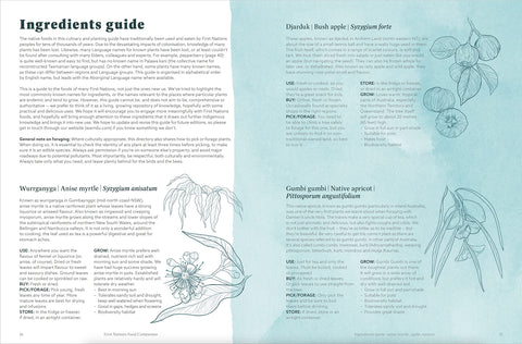 FIRST NATIONS FOOD COMPANION by Damien Coulthard & Rebecca Sullivan (HB) - sample pages