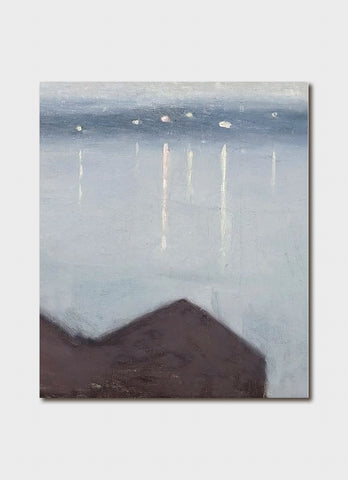 Clarice Beckett Art Card - Lights Across the Bay