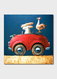 Ed Van Der Hoek Art Card - Chicken Wings