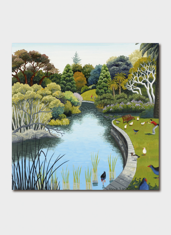 Annie Franklin Art Card - Royal Botanic Garden Summer 36 degrees II