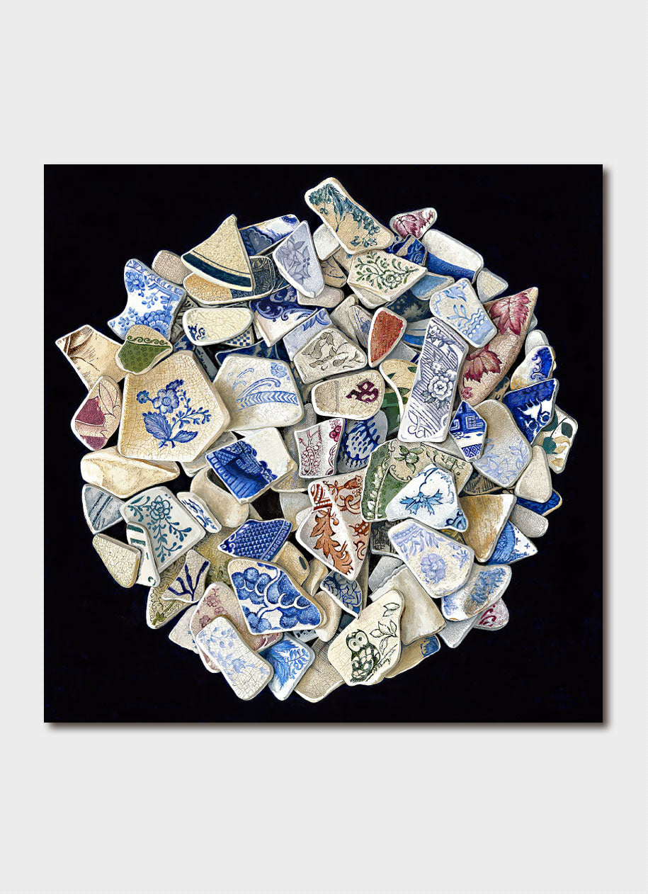 Sandi Rigby Art Card - Mudlarking